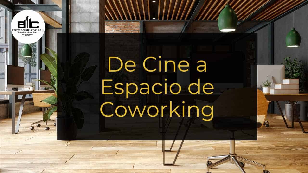 ¿Cómo Convertir un Cine en Co-working? Diseño que Fusiona Historia y Tecnología